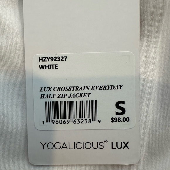 NWT Yogalicious Half Zip Jacket - Picture 6 of 6
